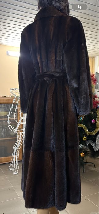 Рр 48-50. Норковая шуба в пол. Skandinavia Furs