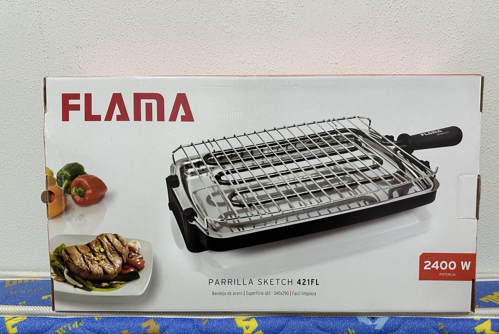 Grelhador Elétrico de Resistência 2400W 421FL