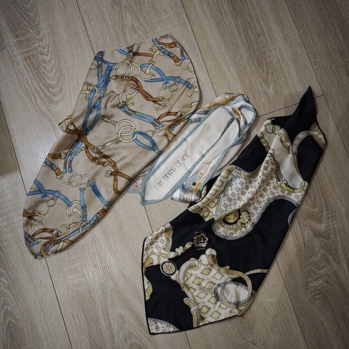 Сатинові хустки та пов'язка