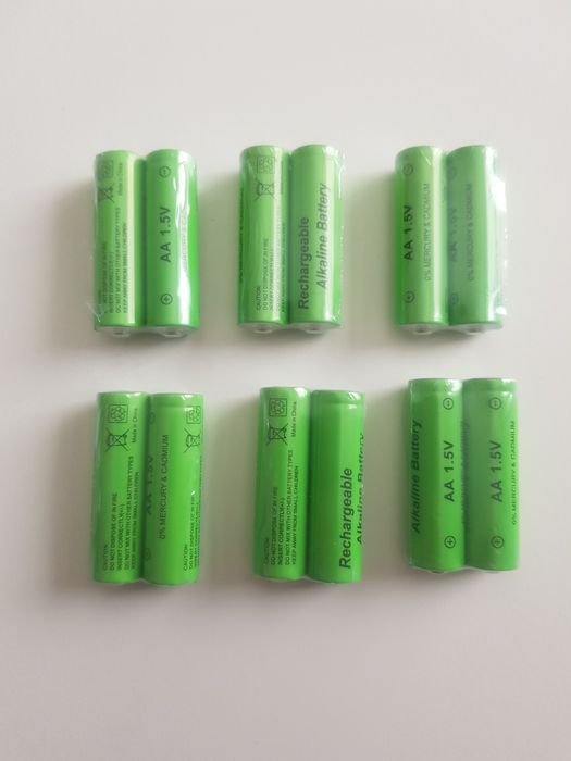 Аккумуляторы щелочные 1.5 в, 3800 мАч. Тип (размер)-АА