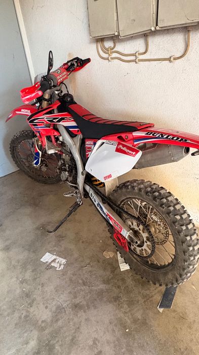 Honda CRF 450cc matriculada