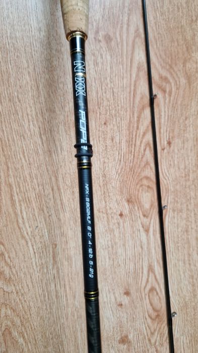 Спиннинг JS Company Nixx Pop2 S802MLF8,0+Катушка Allux Ruthenium Ultra