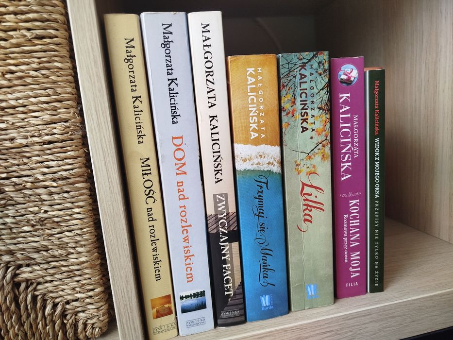 Zestaw książek Kalicińska