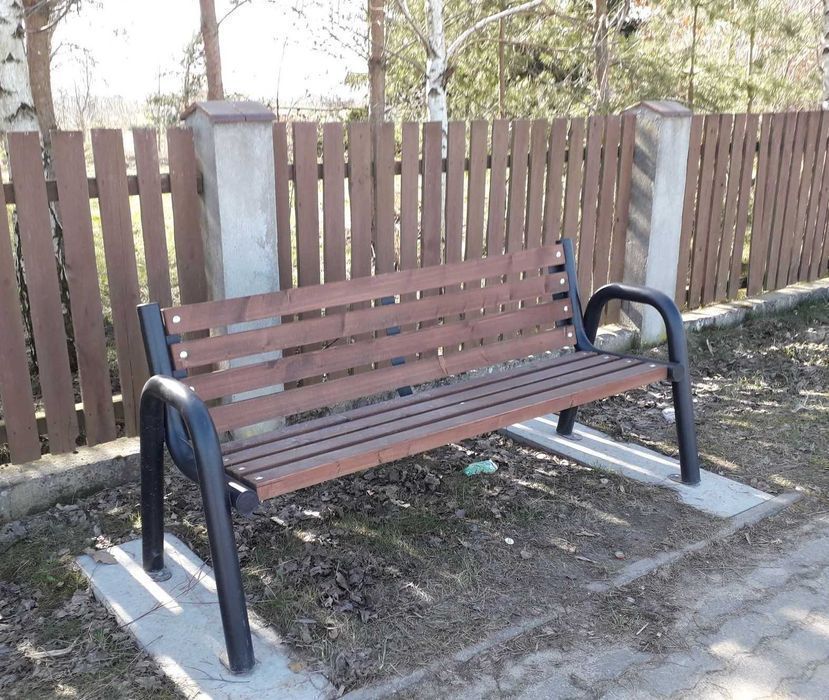 Ławka ogrodowa parkowa miejska 150 cm producent atest różne rozmiary