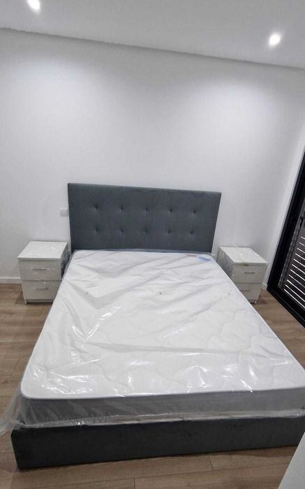 Camas De Casal Estofadas Top Luxo 199€ Disp Em Várias Cores! 190x140m!