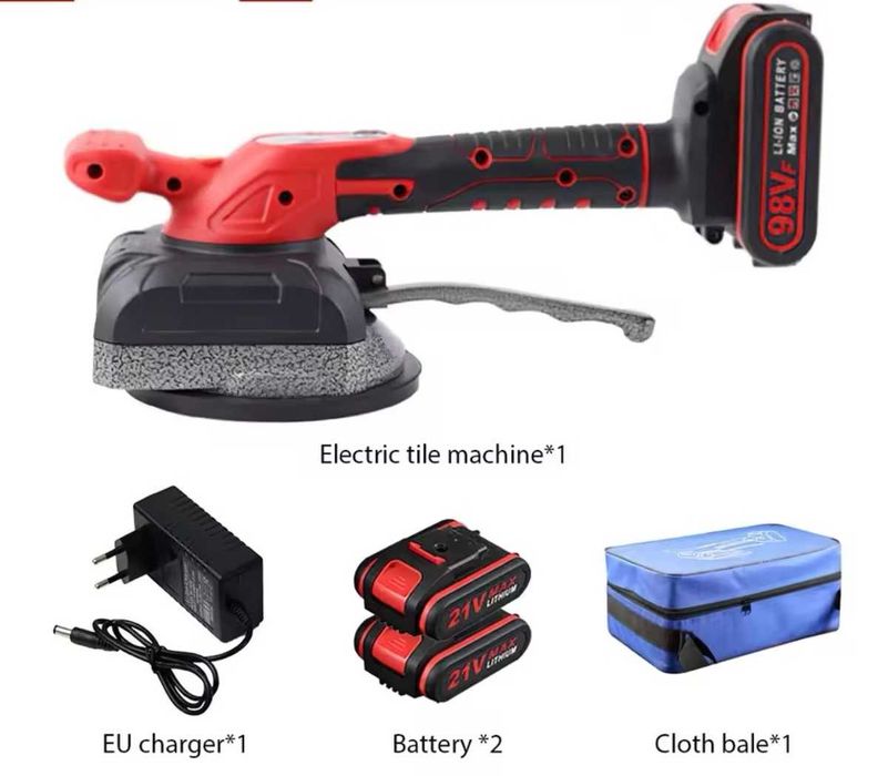 Vibrador de sucção para azulejos ceramicas