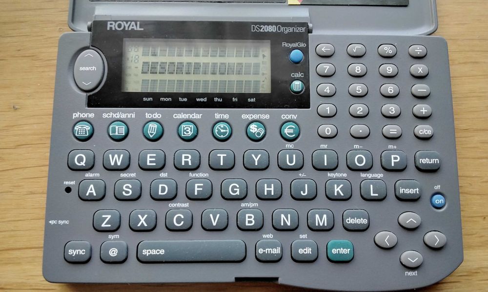 Огранайзер Royal DS2080 електронна записна книжка