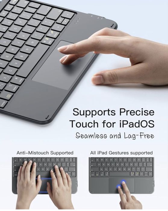 НОВИЙ Чохол-клавіатура для iPad Pro 11 / Air 4, 5, 6 Укр розкладка