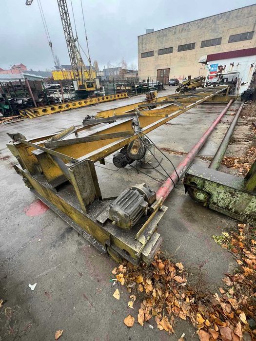 Кран балка опорна  11 м,  тельфер 2т балкан