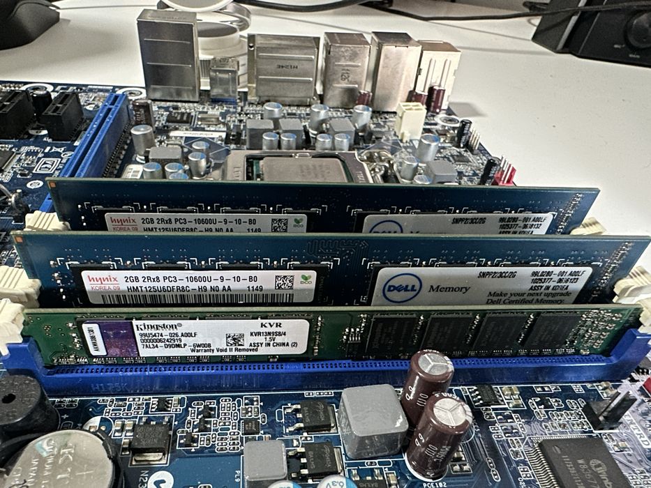 Board+Cpu+Memorias+Fonte Alimentação