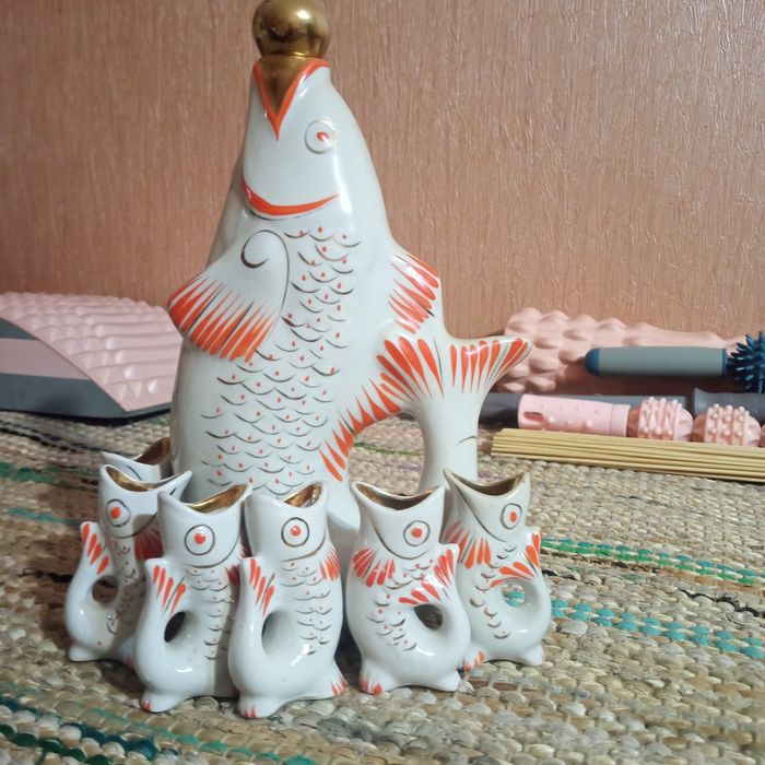 Набір фарфоровий,,Рибки,,