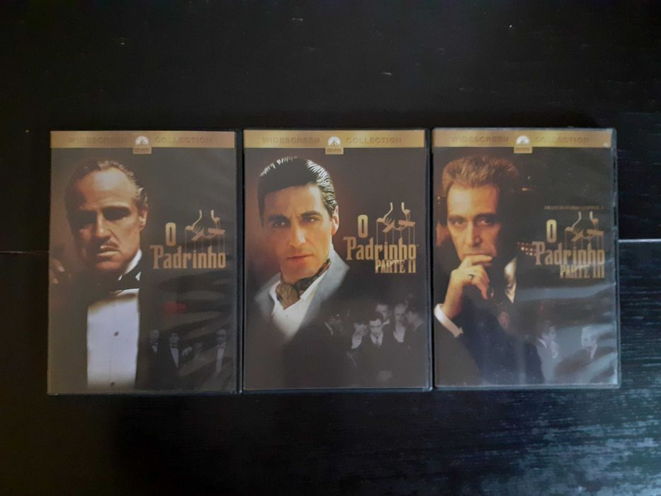 Dvds O padrinho - coleção completa