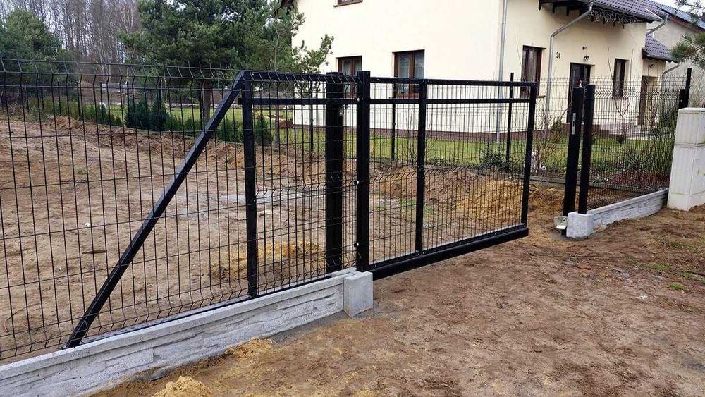 Płot panelowy brama panelowa furtka