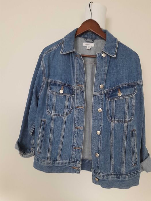 damska jeansowa kurtka