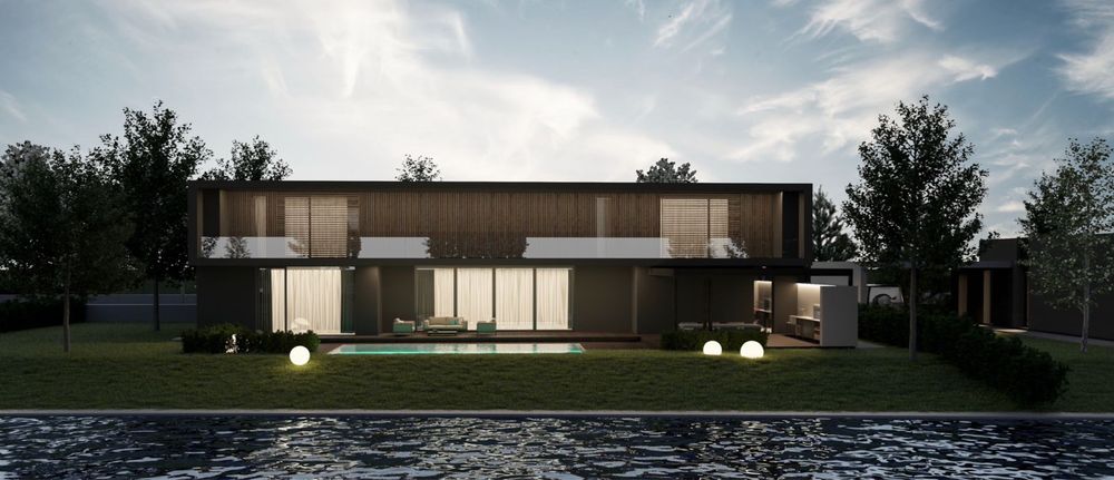 КМ Water village Продаж будинків 370 м² з виходом на воду Романків