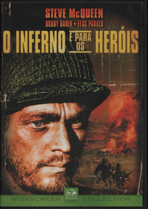 Dvd O Inferno É Para Os Heróis - guerra - Steve McQueen/ James Coburn