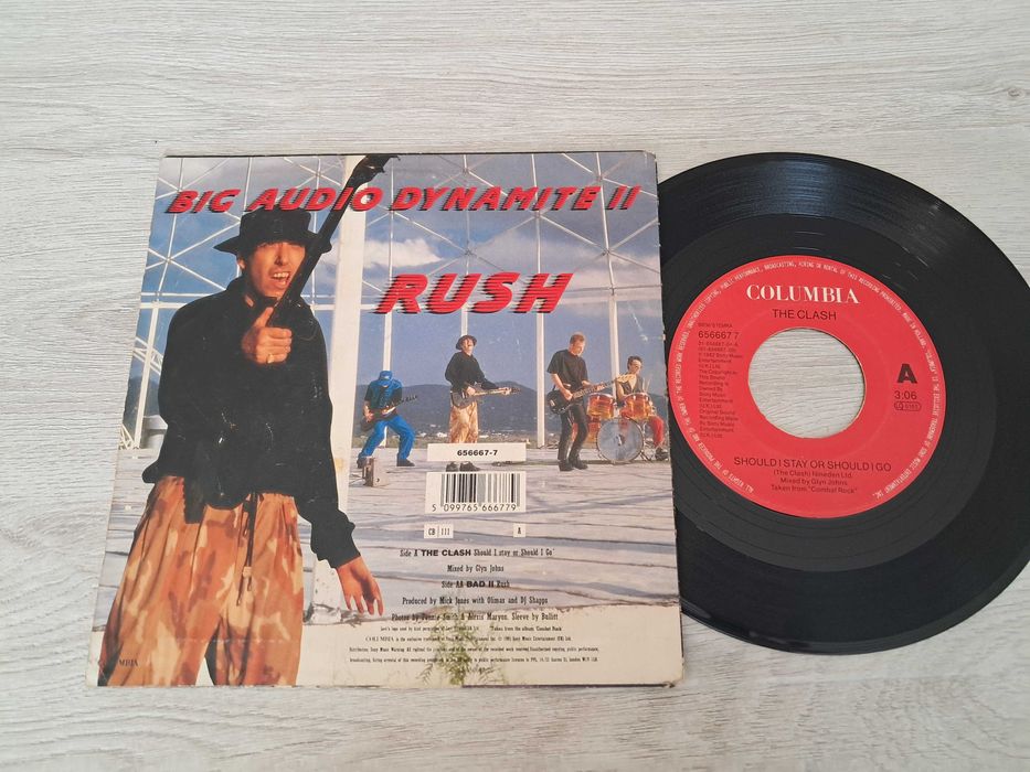 The Clash Should I Stay Or Should I Go  WINYL  (7'')