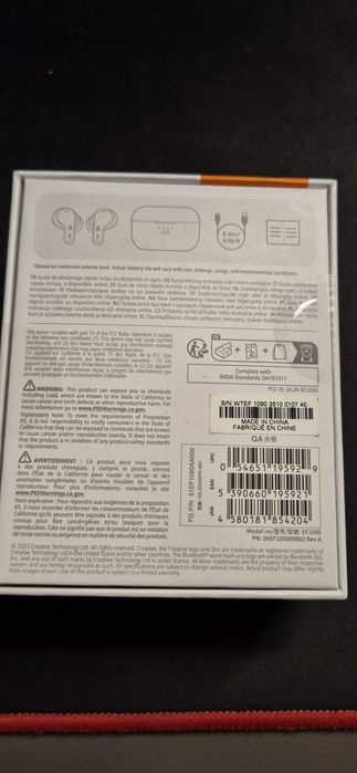 Słuchawki bezprzewodowe Creative Zen Air Pro białe