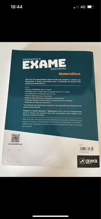 Livro exame matemática 12° ano
