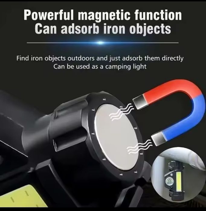 Продам фанарик на акумуляторі