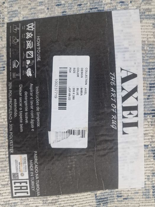 2 carpetes 2,00 x 2,90mt