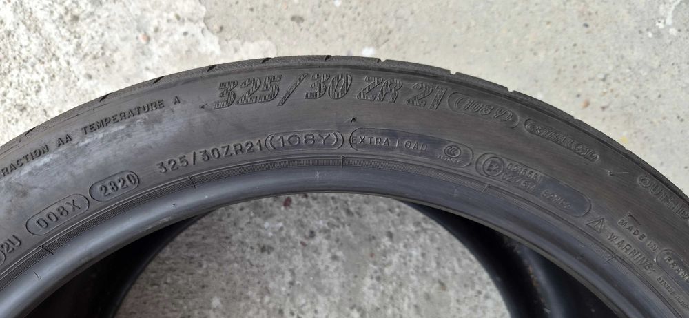 2szt opony letnie Michelin _ 325/30/21