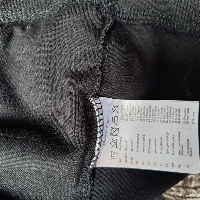 Czarna bluza Jean Pascal z cekinami