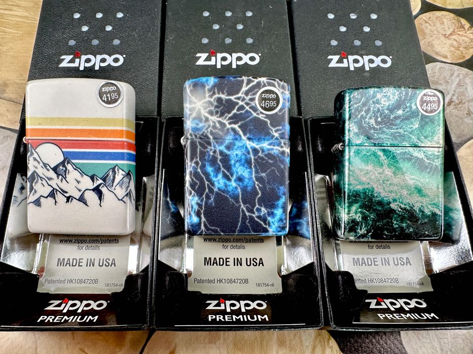 Запальнички Zippo із колекції Premium нові