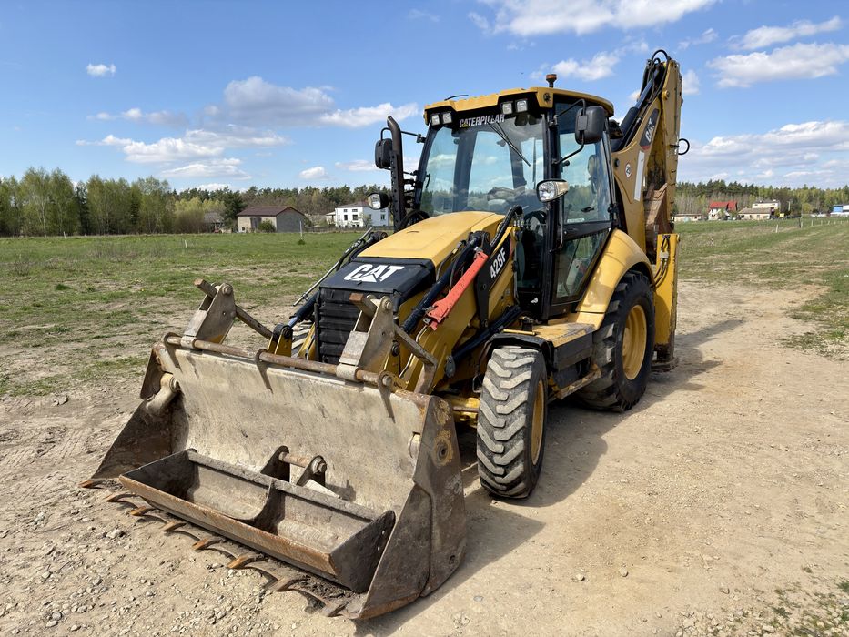 Cat 428f 2015r koparko ładowarka caterpillar 428 432