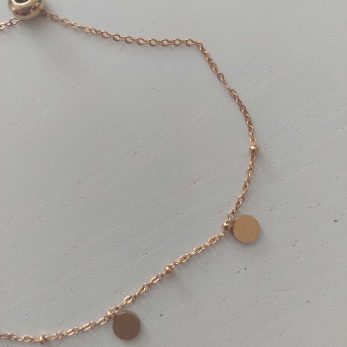 pulseira prata dourada