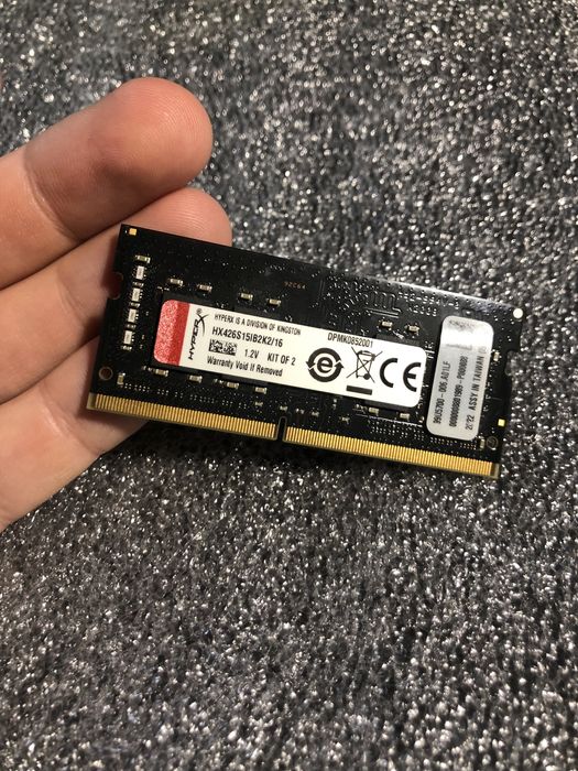 Оперативная память HyperX DDR4 16Gb 3200MHz