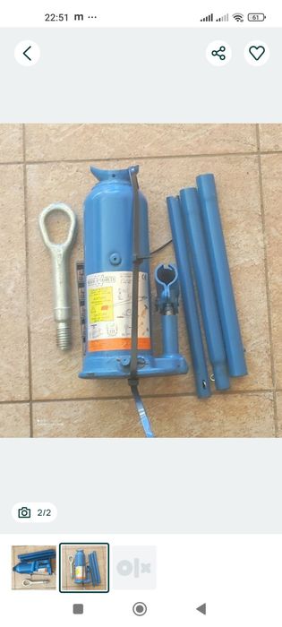 Домкрат 12т  до спринтера або крафтера.