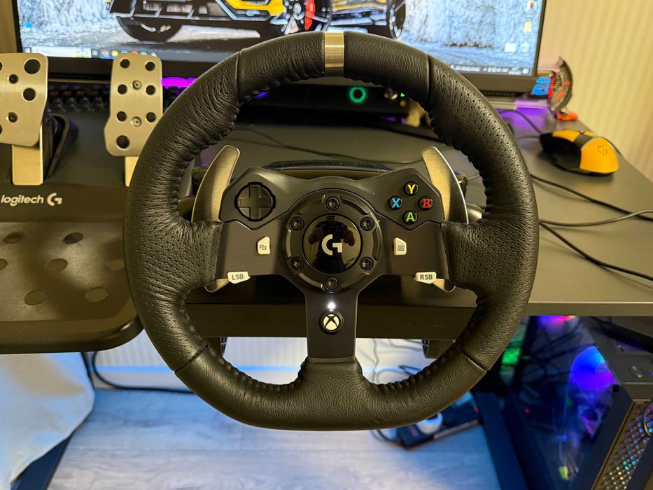 Logitech G 920 | 900 градусів | Кермо +БЖ