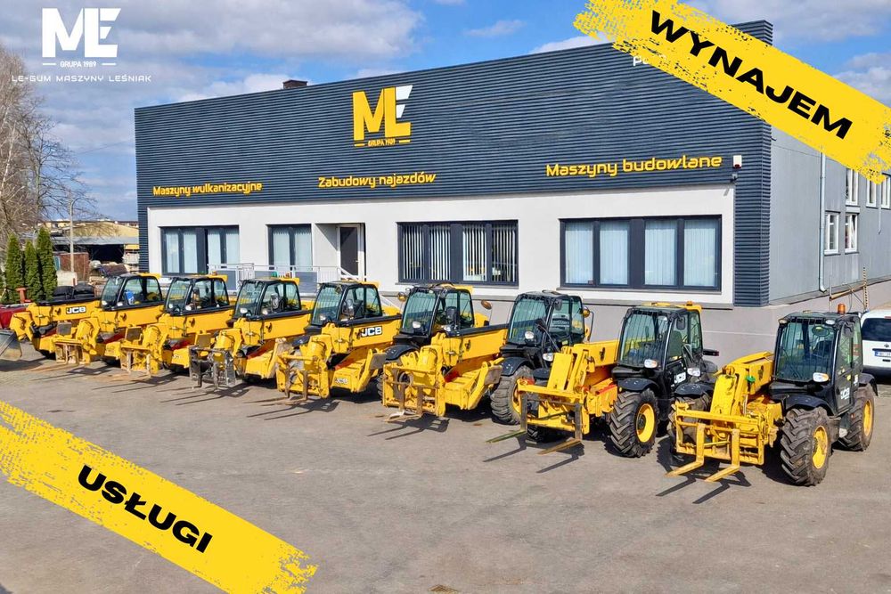 Wynajem - usługa - ładowarka teleskopowa JCB / MANITOU / MERLO / DIECI
