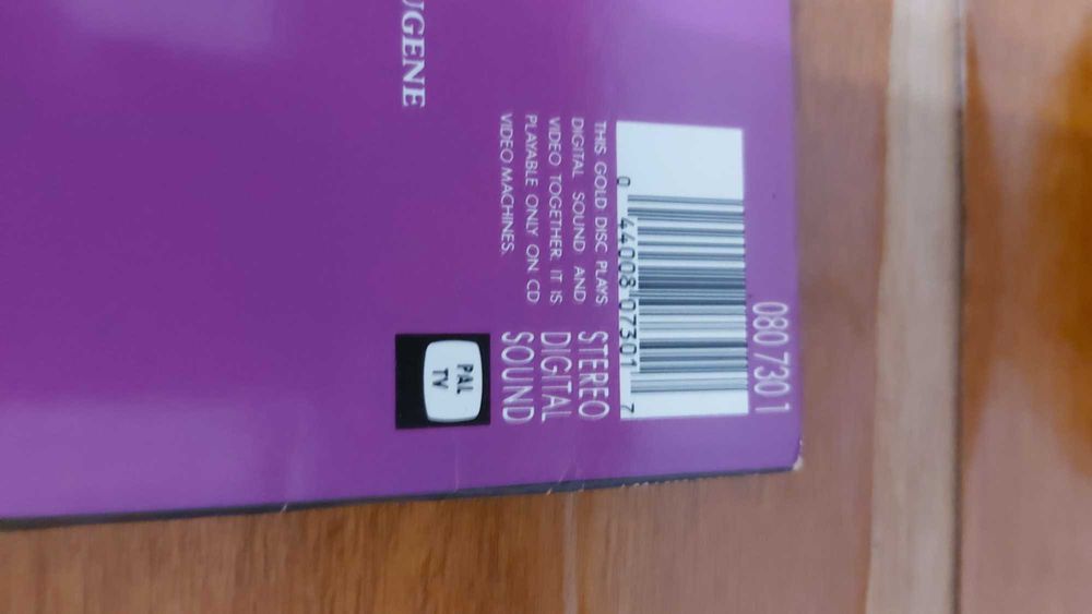 Pink Floyd – Live at Pompeii (CD Video CDV) – Disco dourado