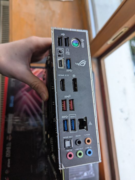 Материнская плата am 4 asus rog strix b450-f gaming ii