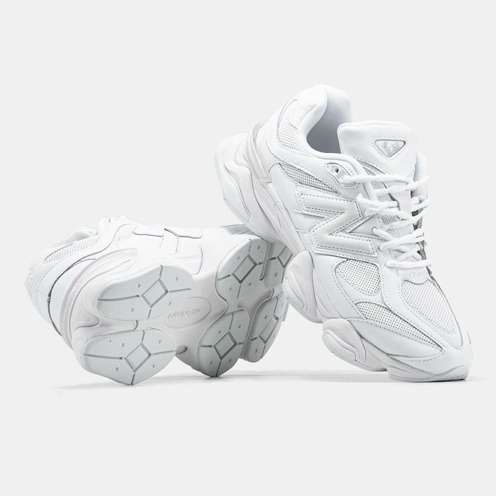 Мужские кроссовки New Balance 9060 Premium White. 40-45