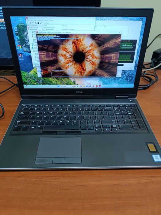 Ноутбук ігровий Dell Precision 7540 i5-9400H/16GB/Nvidia T2000/256GB