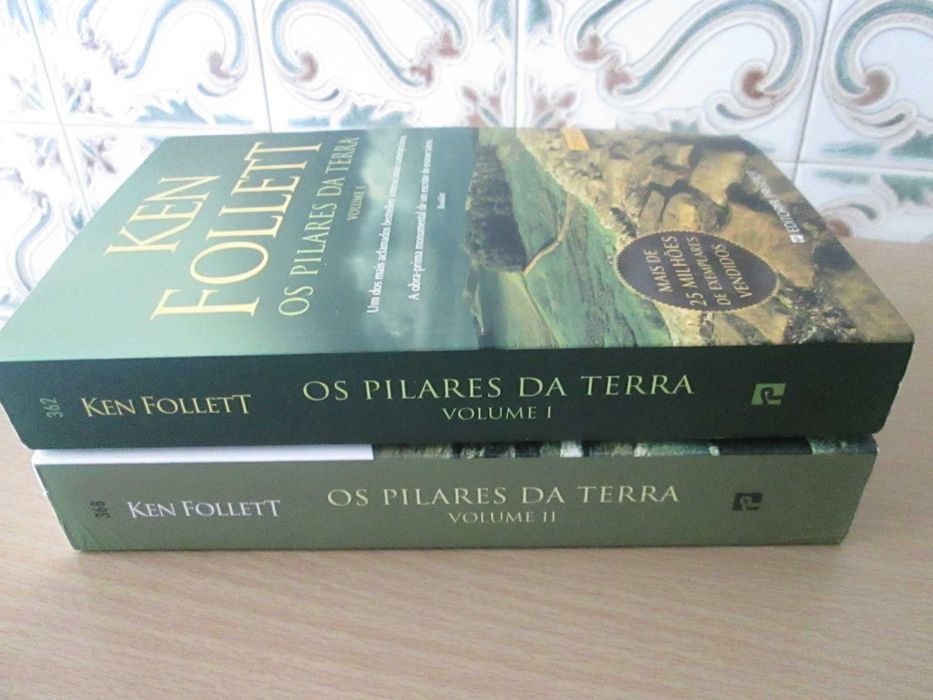Os Pilares da Terra Vol. I e II de Ken Follett