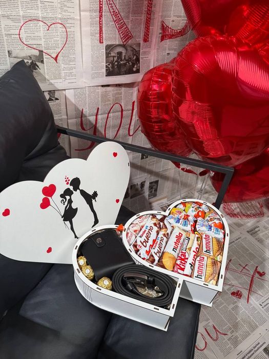 Подарунок коханому – романтичний подарунковий бокс