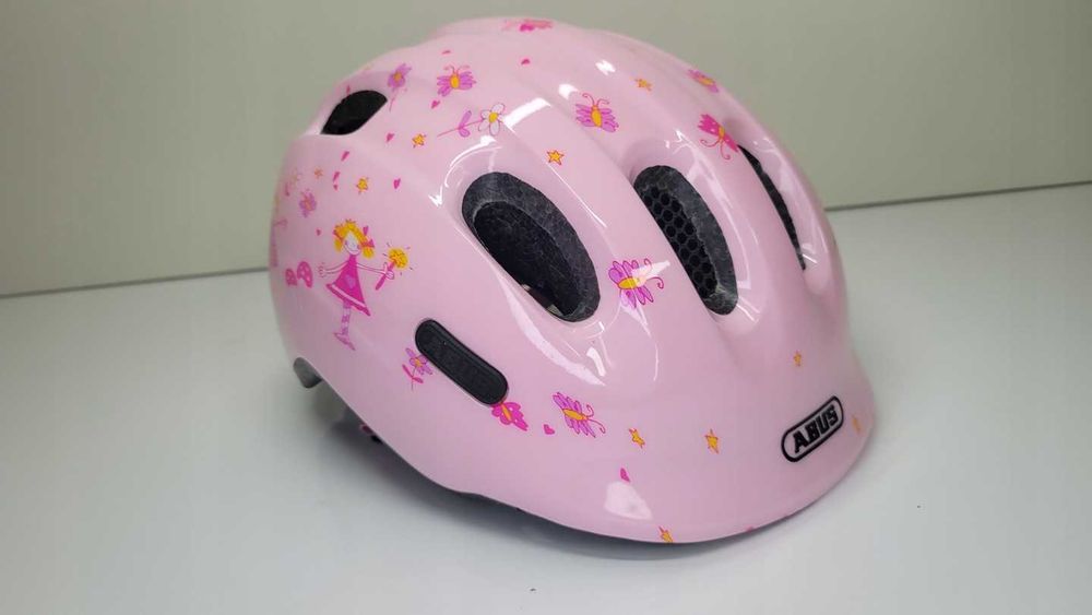 Kask dziecięcy ABUS Smiley 2.0 rose princess rozm M 50-55cm