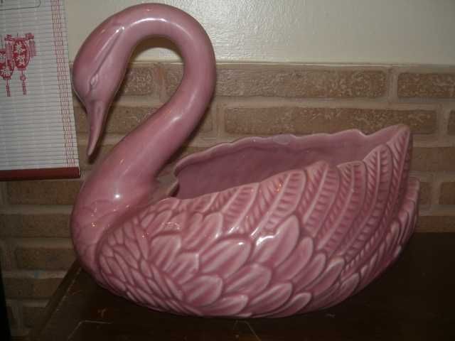Pato centro de mesa em cerâmica