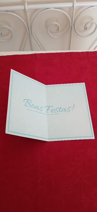 Postal Boas Festas-Quando a neve cai