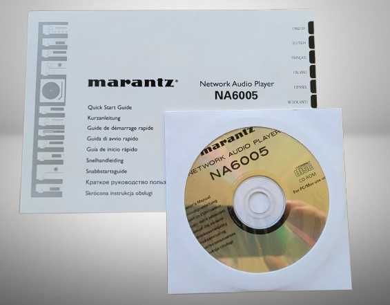 MARANTZ: wzmacniacz PM6005 + odtwarzacz sieciowy NA6005