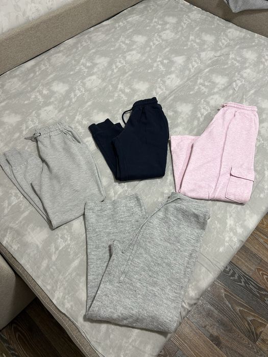 Спортивні штани, джогери, лосіни в рубчик, штани палаццо