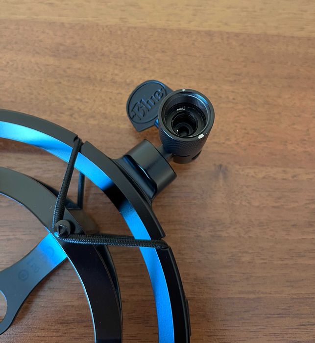 Uchwyt na mikrofon Blue Yeti koszyk Blue RadiusIII Shockmount Blackout