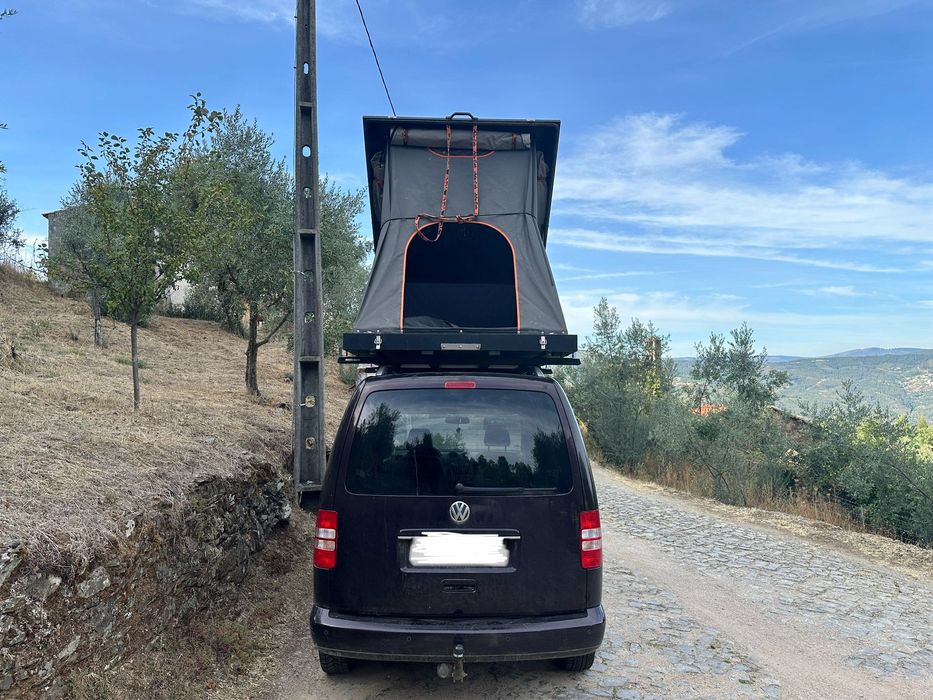 Tenda de teto Alu‑Cab Gen 3‑R – Estado Usado Muito Bom + Extras