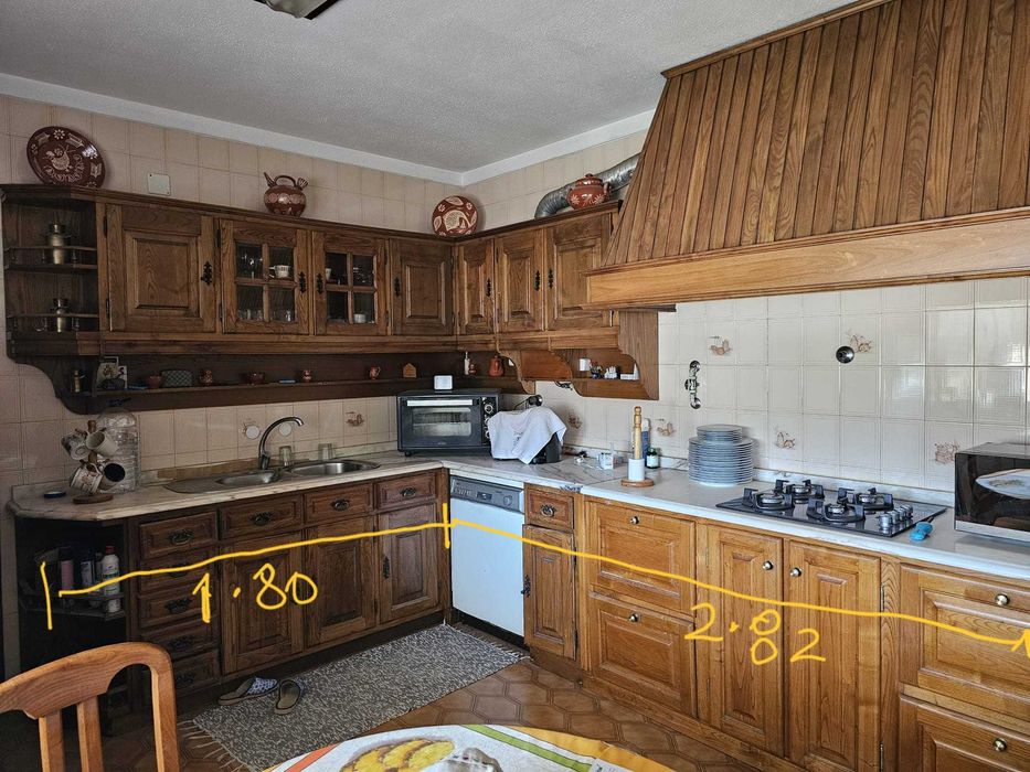 Armários de cozinha salão de jantar e bar