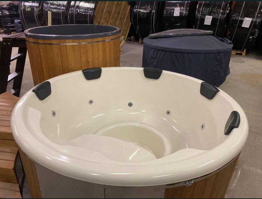 ЧАН на дровах. Вуличне джакузі.