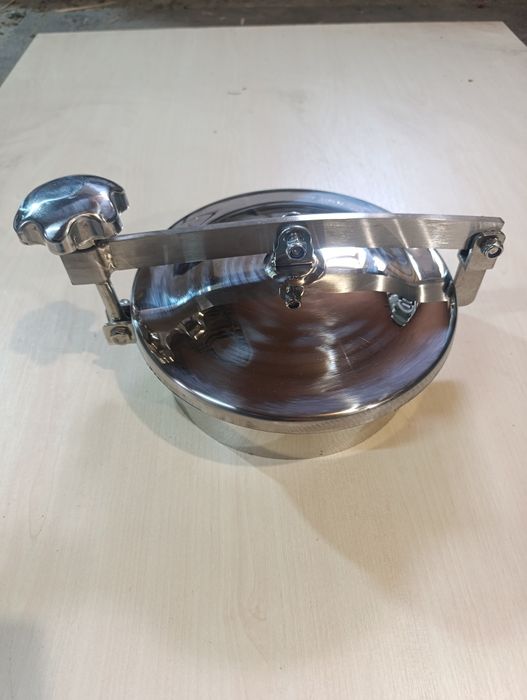 Люк  нержавеющий кламповый 5",6",8",200мм